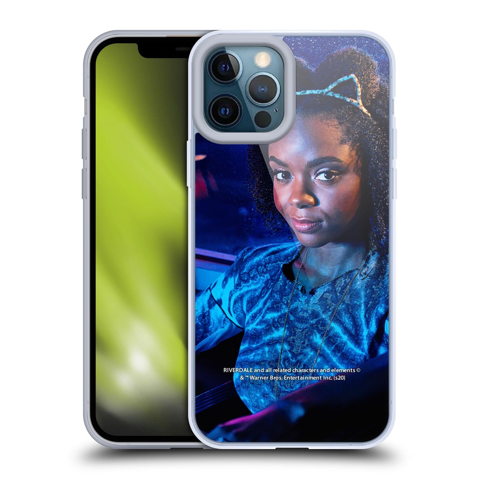 Riverdale Josie McCoy iPhone 12 Pro Max Case - Officially Licensed Soft Gel Cover by Head Case Designs - Perfect for Fans, Daily Use, and Show Enthusiasts