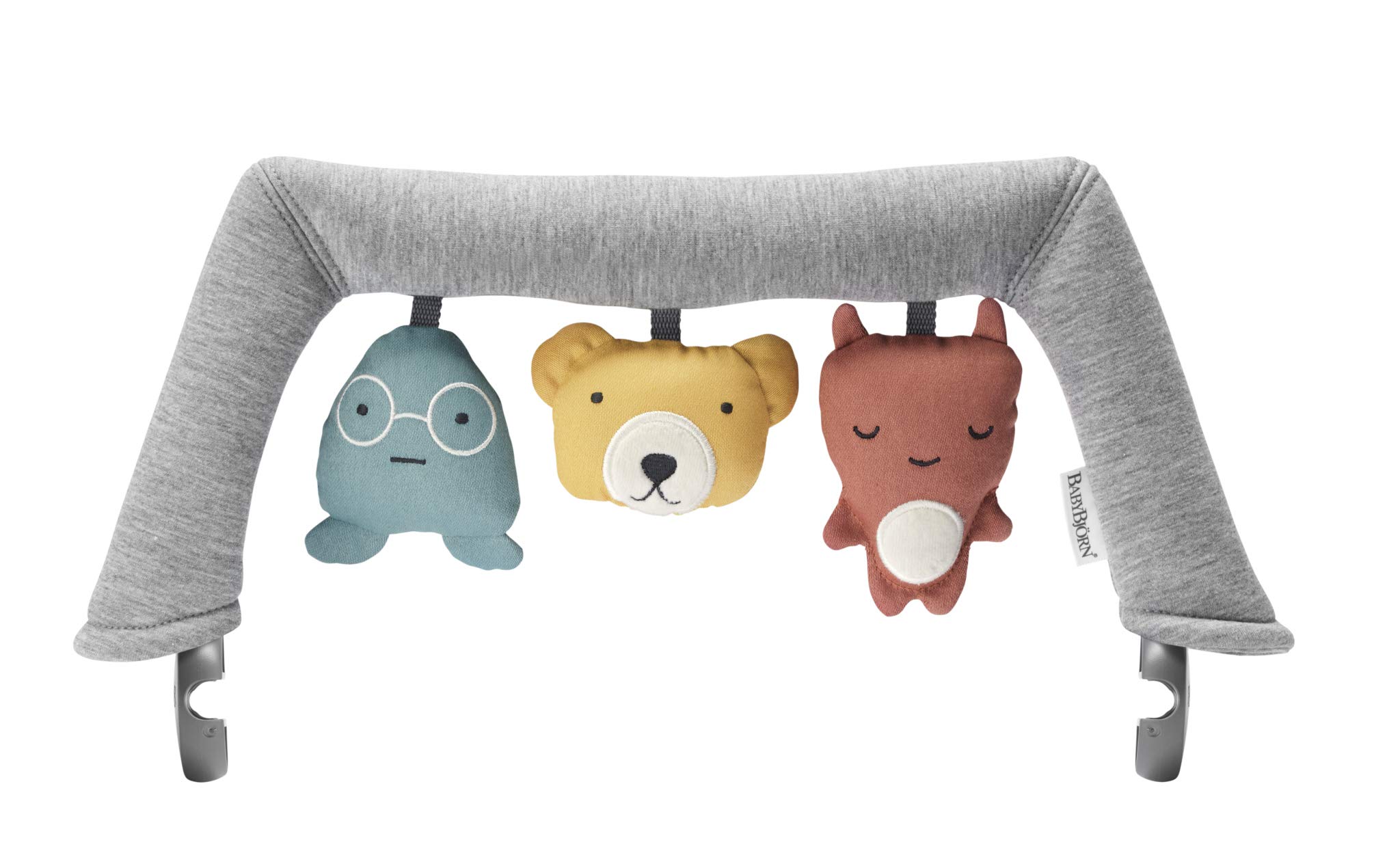 BabyBjörn Soft Friends Toy for Bouncer - Interactive Infant Activity Toy for Newborns & Babies | Perfect for Playtime, Tummy Time & Developmental Stimulation
