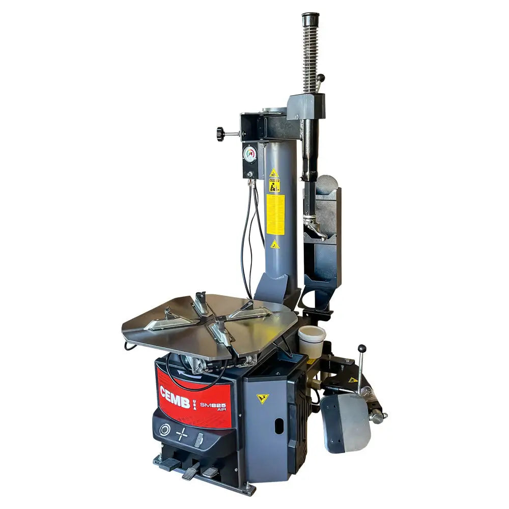 Cemb SM825 Electric Swing Arm Tire Changer Machine - Heavy Duty Wheel Changer for Auto Repair Shops & Tire Service Centers - Perfect for Cars, Trucks, SUVs & Motorcycle Tires