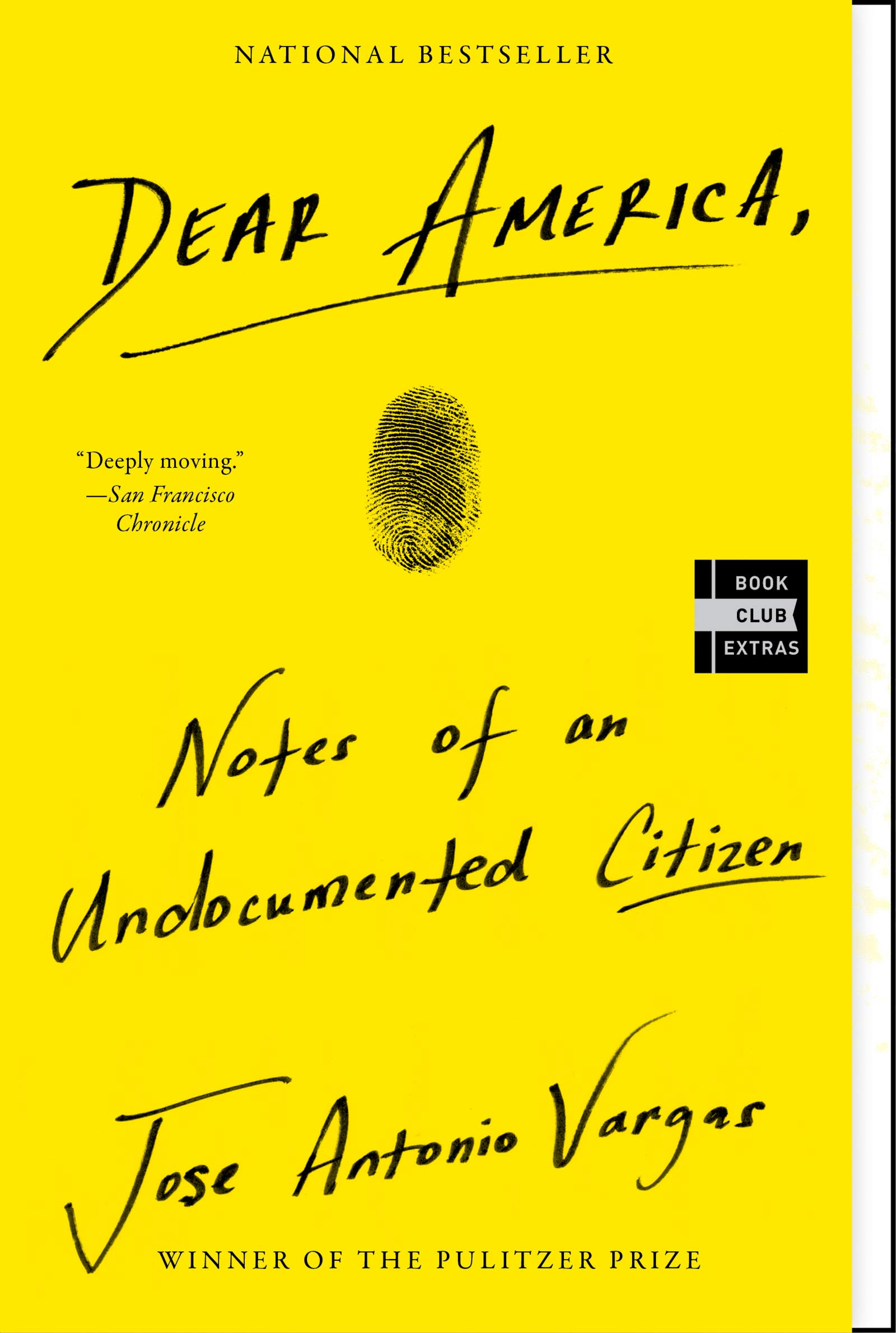 Dear America: Notes of an Undocumented Citizen - A Powerful Memoir of Immigration, Identity & Belonging | Inspiring Read for Book Clubs, Social Justice Advocates & Immigrant Stories