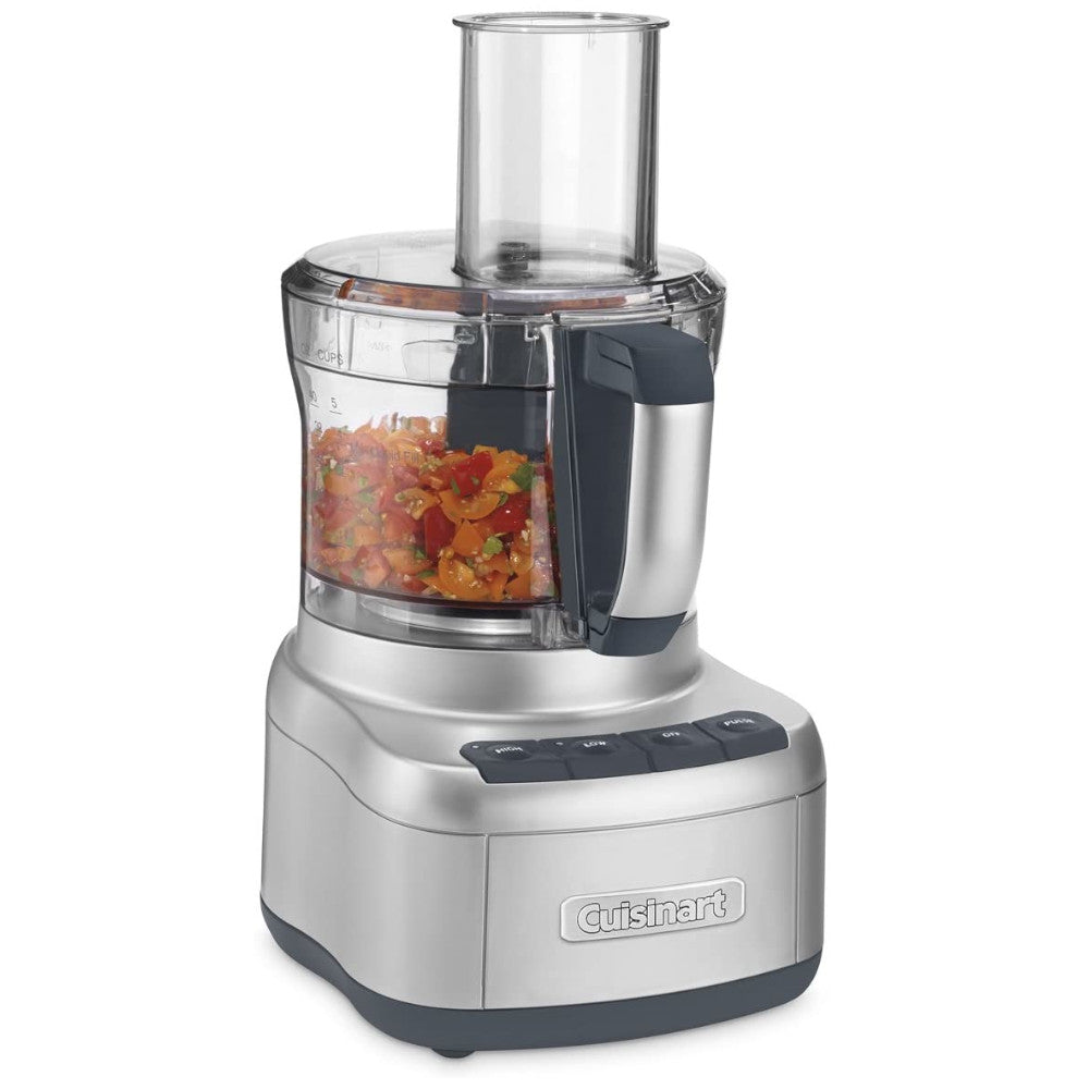 Cuisinart FP-8 8-Cup Food Processor - Powerful Kitchen Appliance for Chopping, Slicing & Shredding - Perfect for Meal Prep, Baking & Healthy Cooking