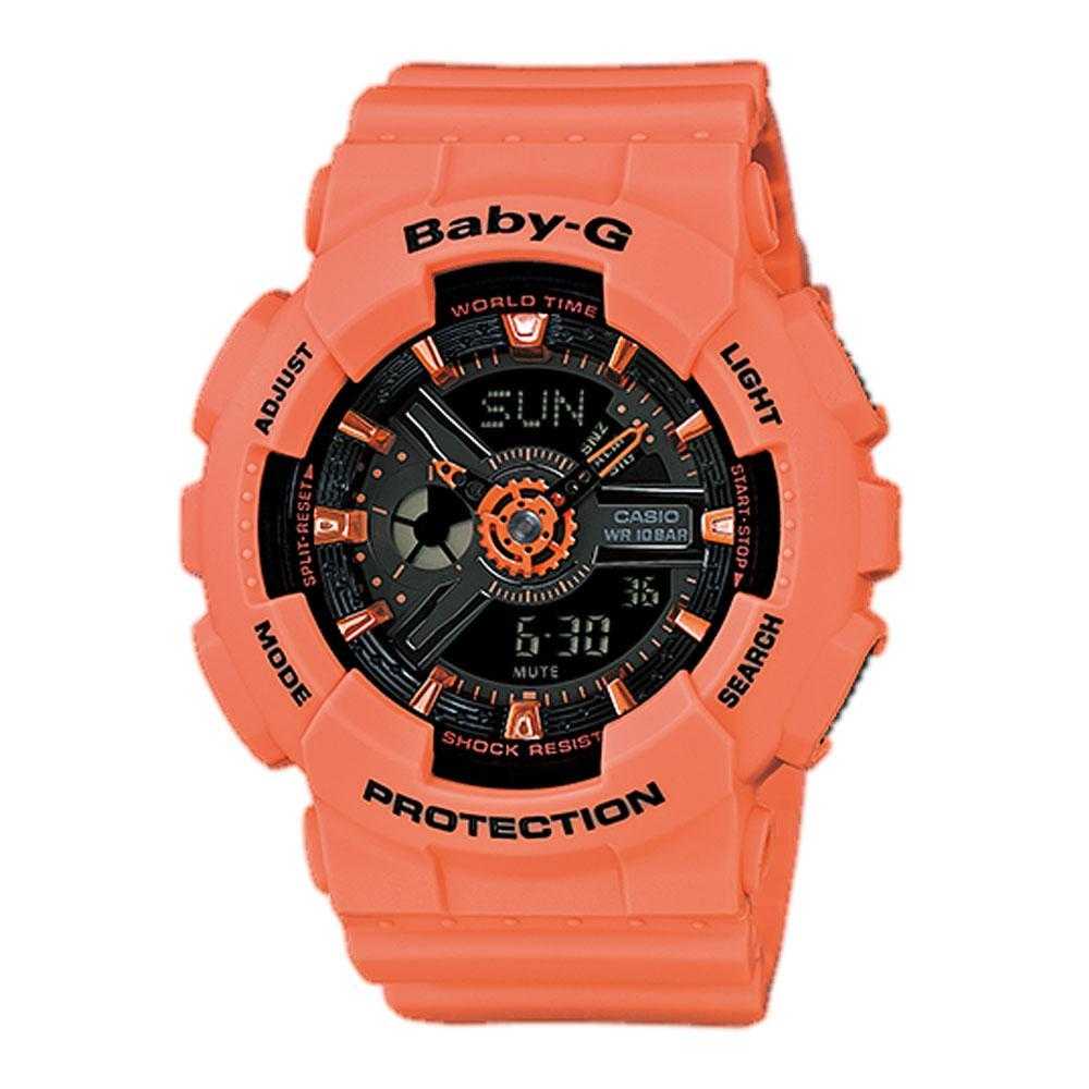Casio Baby-G BA-111-4A2DR Digital Sport Watch for Women - Water Resistant, Shockproof, LED Light - Perfect for Running, Swimming & Outdoor Activities