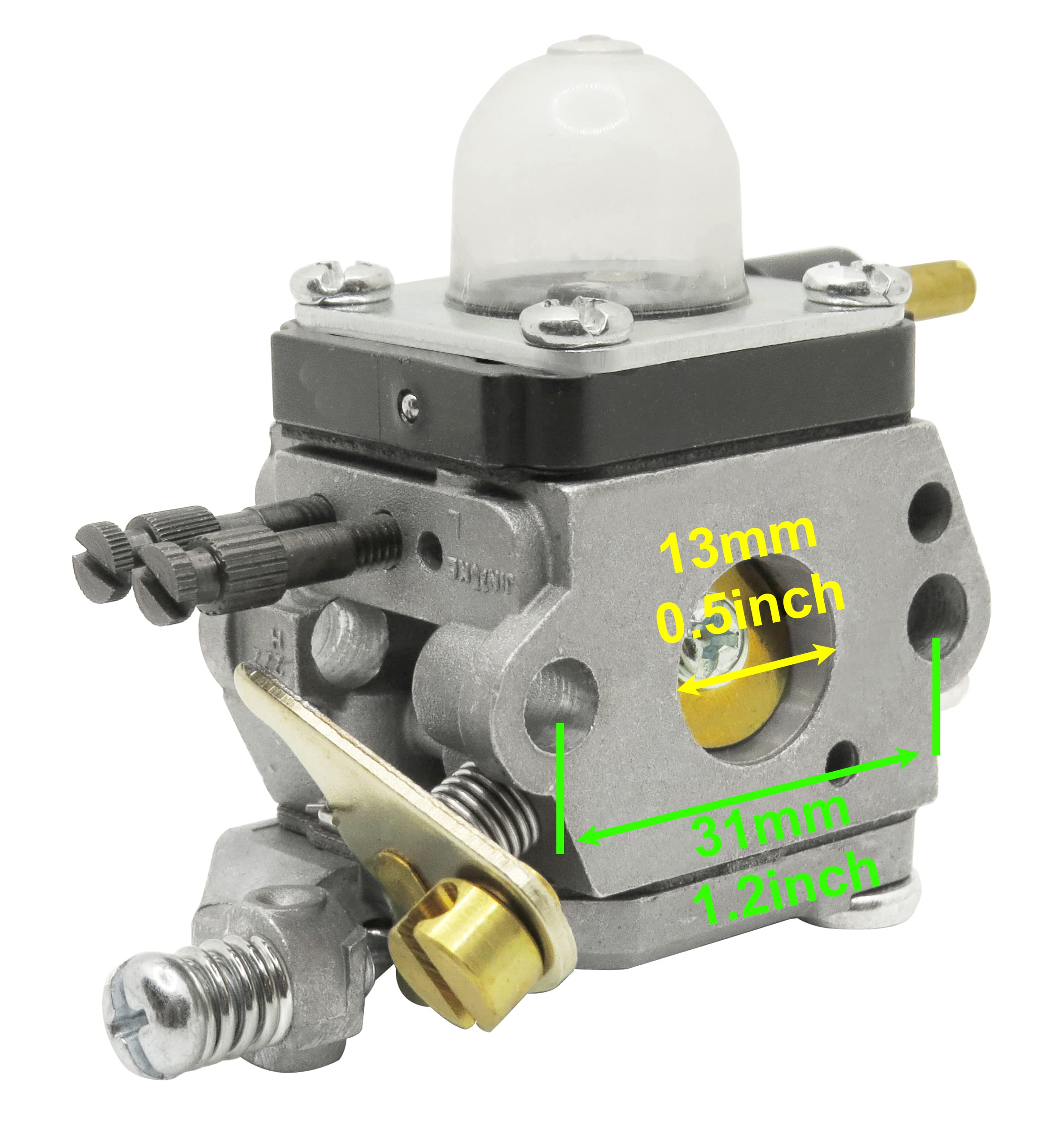 Echo Carburetor Replacement - Compatible with Echo 12520013125, 12520013126, 12520013127, 12520013128 - Perfect for Chainsaws, Trimmers, and Outdoor Power Equipment