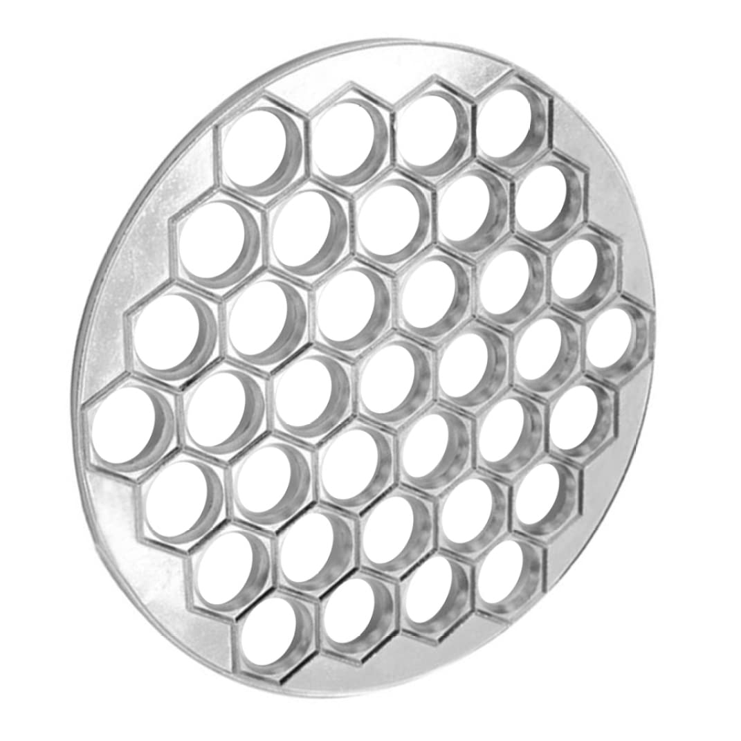 Russian Pelmeni Dumpling Maker - Stainless Steel Dumpling Press & Pelmeni Mold - Perfect for Home Cooking, Restaurant Supplies & DIY Food Making (Great for Dumplings, Pierogi, Gyoza & More)