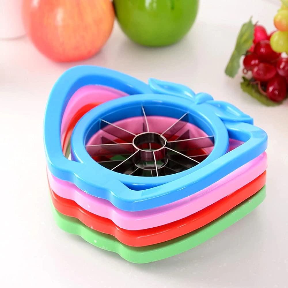 Premium Apple Slicer & Fruit Divider - Comfort Handle Kitchen Tool for Apples, Pears | Baking & Snack Prep