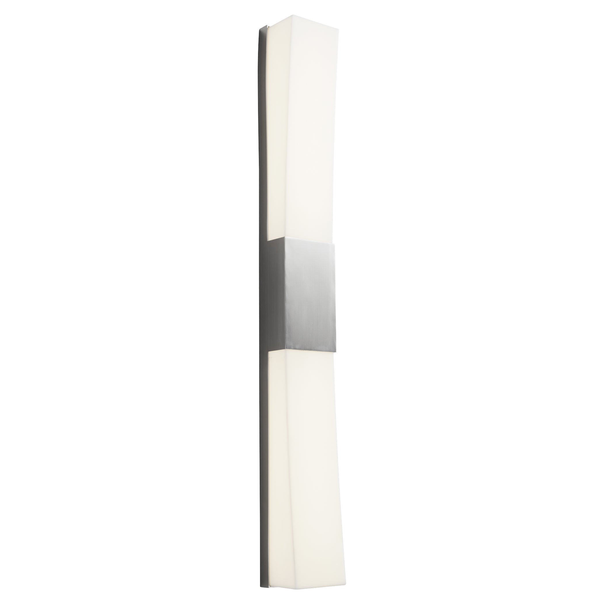 Oxygen Crescent 3 582 24 Inch Bathroom Vanity Light Fixture in Satin Nickel Finish - Perfect for Modern Bathroom Lighting and Makeup Mirror Illumination