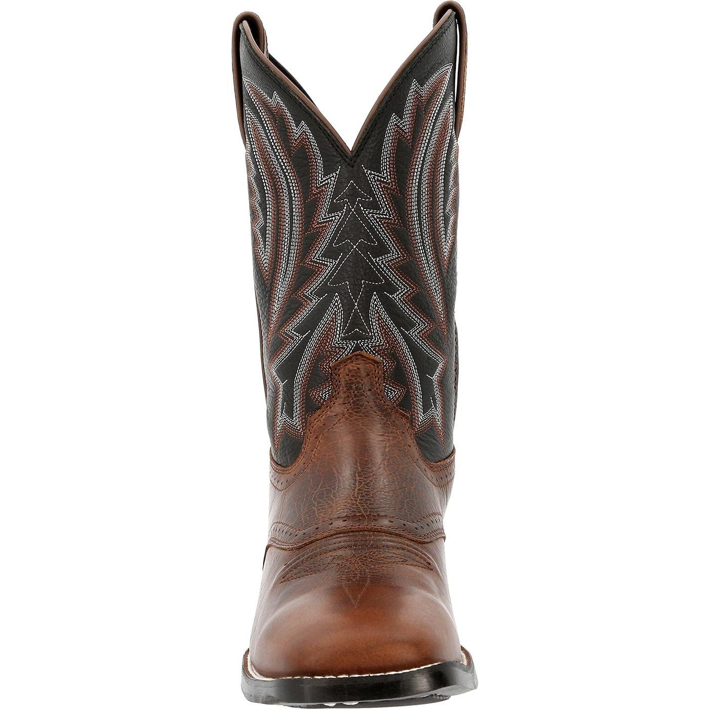 Durango Men's Westward Western Boots - Genuine Leather Cowboy Boots for Men | Durable & Comfortable Riding Boots | Perfect for Country Music Festivals, Rodeos & Western Fashion