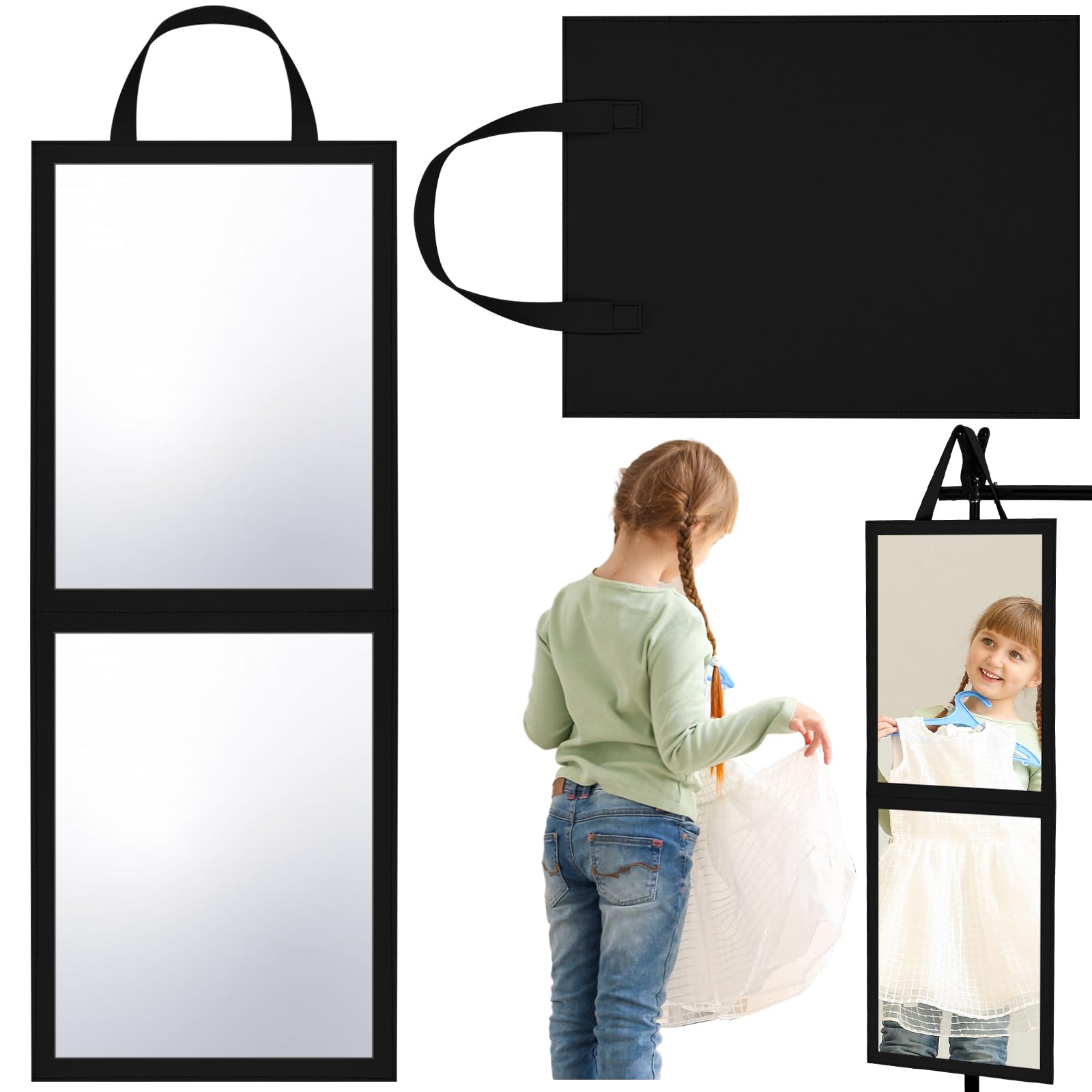 Foldable Travel Hanging Mirror 33.5