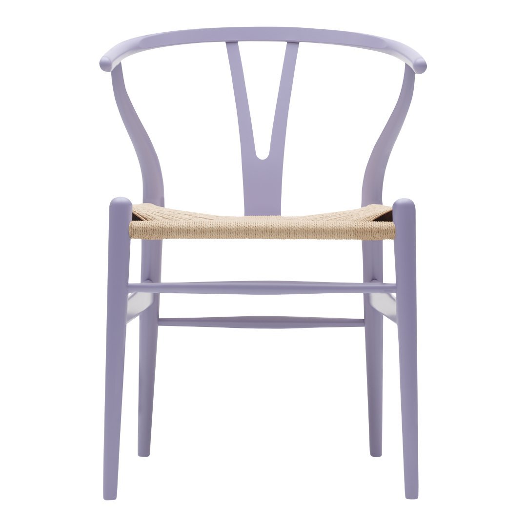CH24 Wishbone Chair - Modern Scandinavian Dining Chair in Soft Colors | Perfect for Dining Rooms, Kitchens, and Home Offices