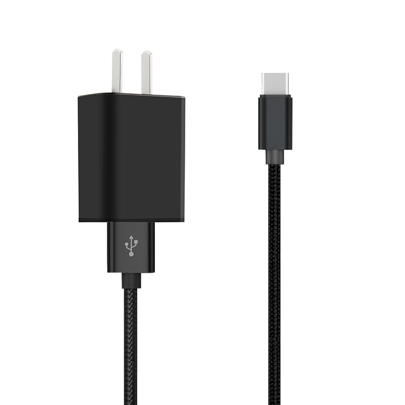 Premium Charger Cord Replacement for Amazon Fire TV Stick & Kindle Fire Tablets - Fast Charging Cable Compatible with Samsung Galaxy S7/S6 Edge/J7/J8 - Includes AC Wall Adapter for Home, Office & Travel Use