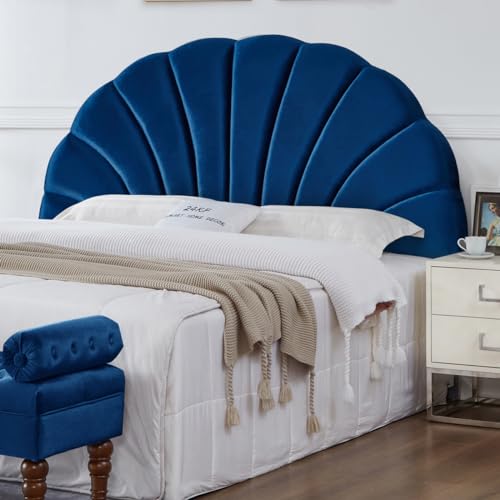 Navy King Headboard