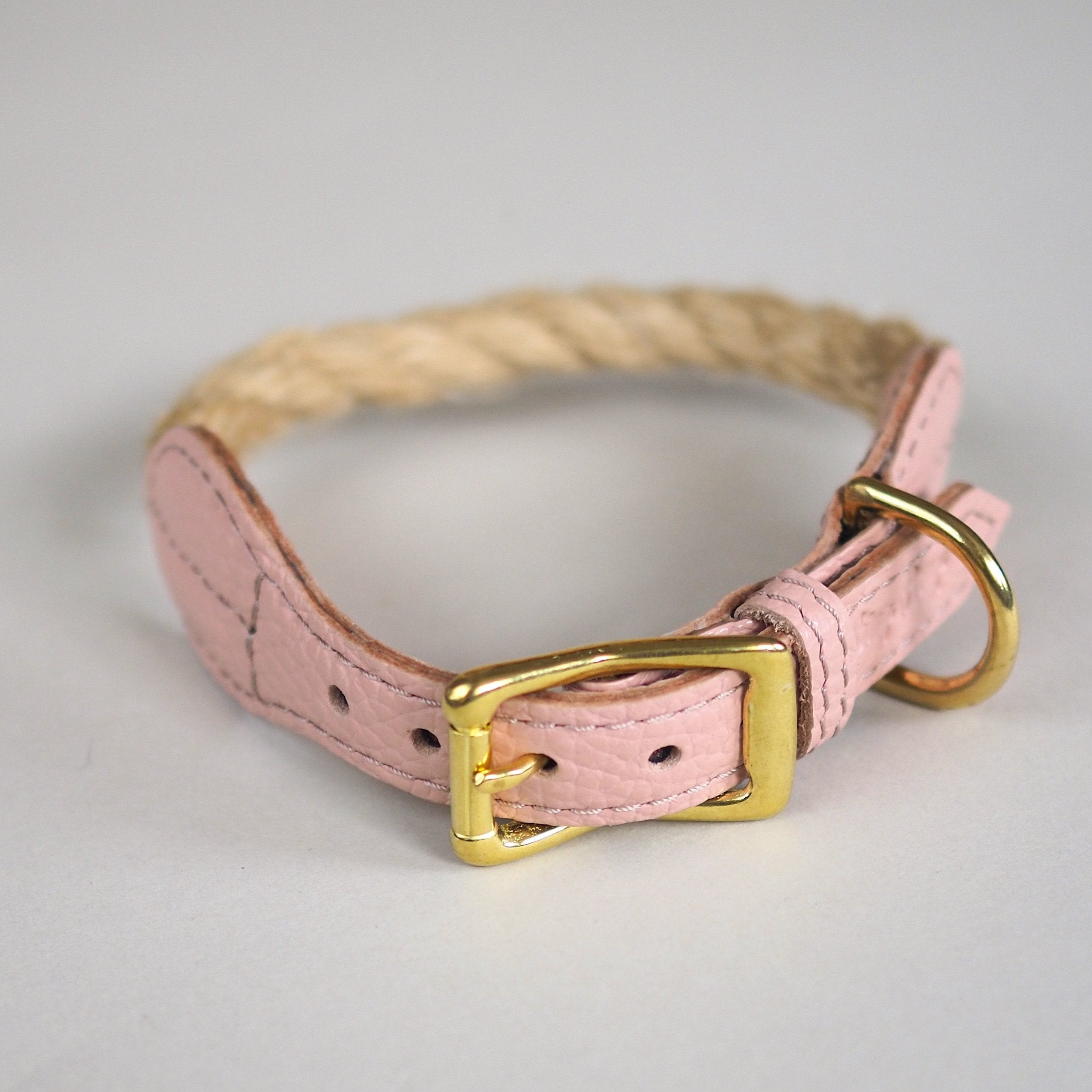 Pink Dog Collar for Small Dogs - Country Pony Design - Perfect for Daily Walks, Training & Outdoor Adventures