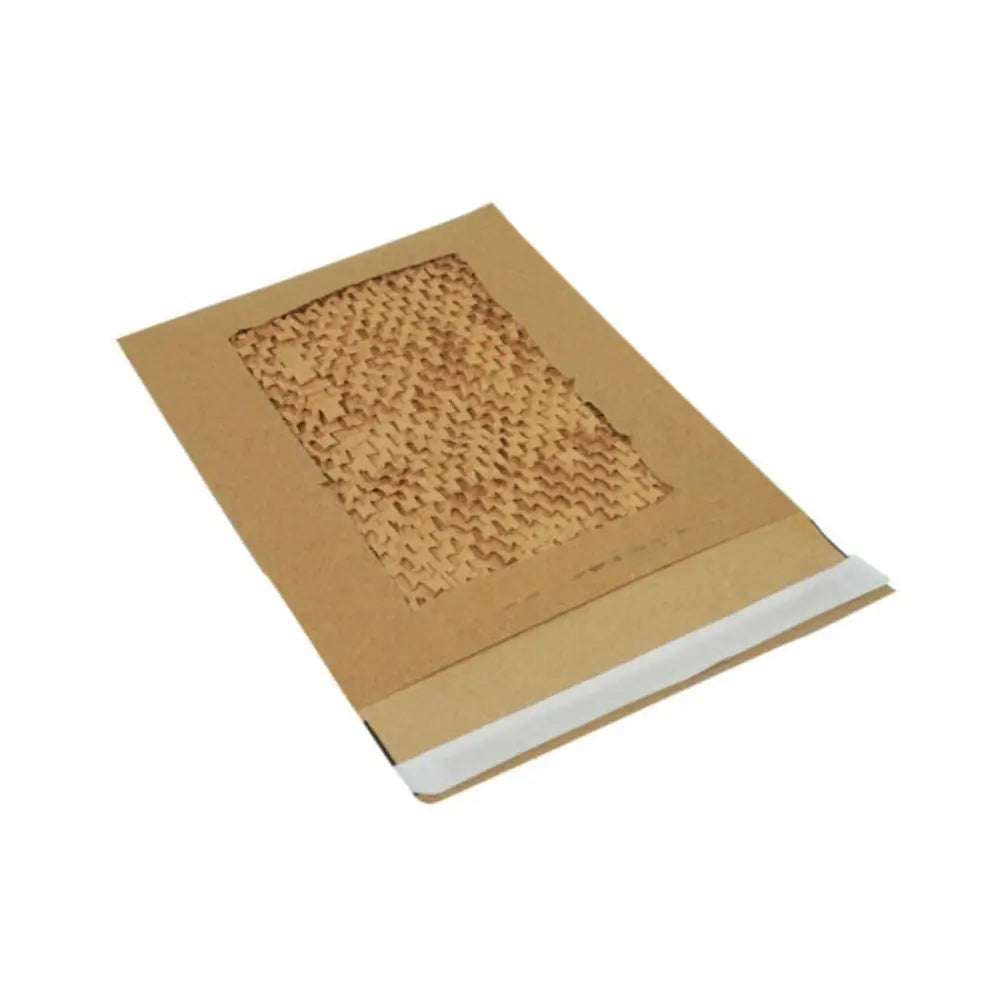 ECO-Friendly Kraft Mesh Paper Padded Mailing Bags 6.4