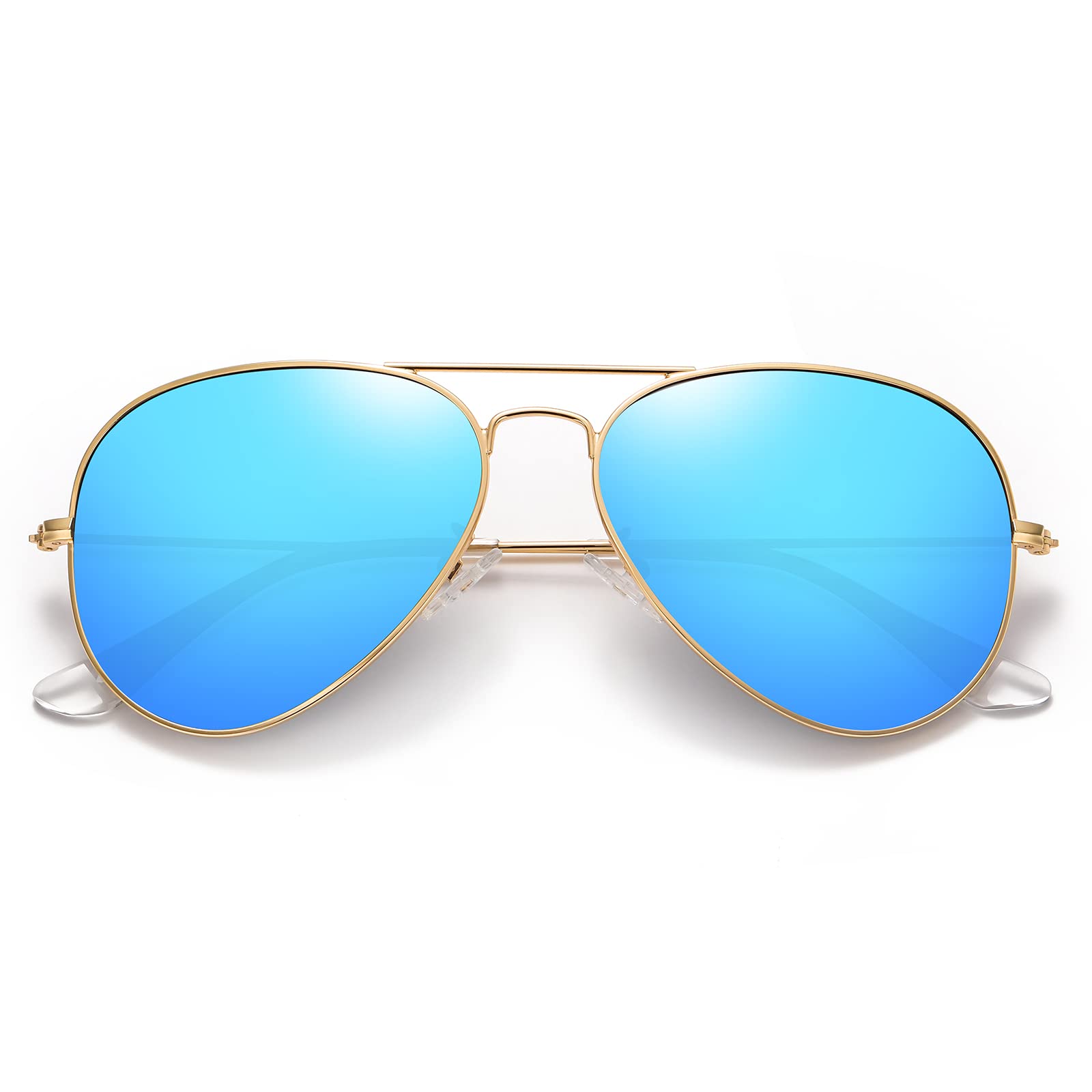 Polarized Aviator Sunglasses for Men & Women - UV400 Protection Metal Frame - Perfect for Driving, Outdoor Activities & Fashion