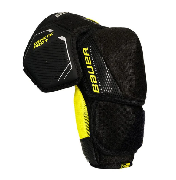 Bauer S23 Ignite Pro+ Hockey Elbow Pads - Intermediate Level Protection for Ice Hockey Players - Perfect for Training & Competitive Games