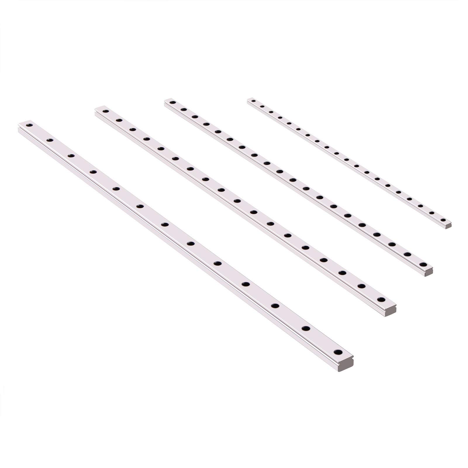 High Precision MGN7 MGN9 MGN12 MGN15 Linear Guide Rail 100mm-1000mm for CNC Machines & 3D Printers | Miniature Linear Motion System Without Slider Block | Perfect for DIY CNC Routers, Laser Cutters, and Automation Projects (MGN15, 1000mm Length)