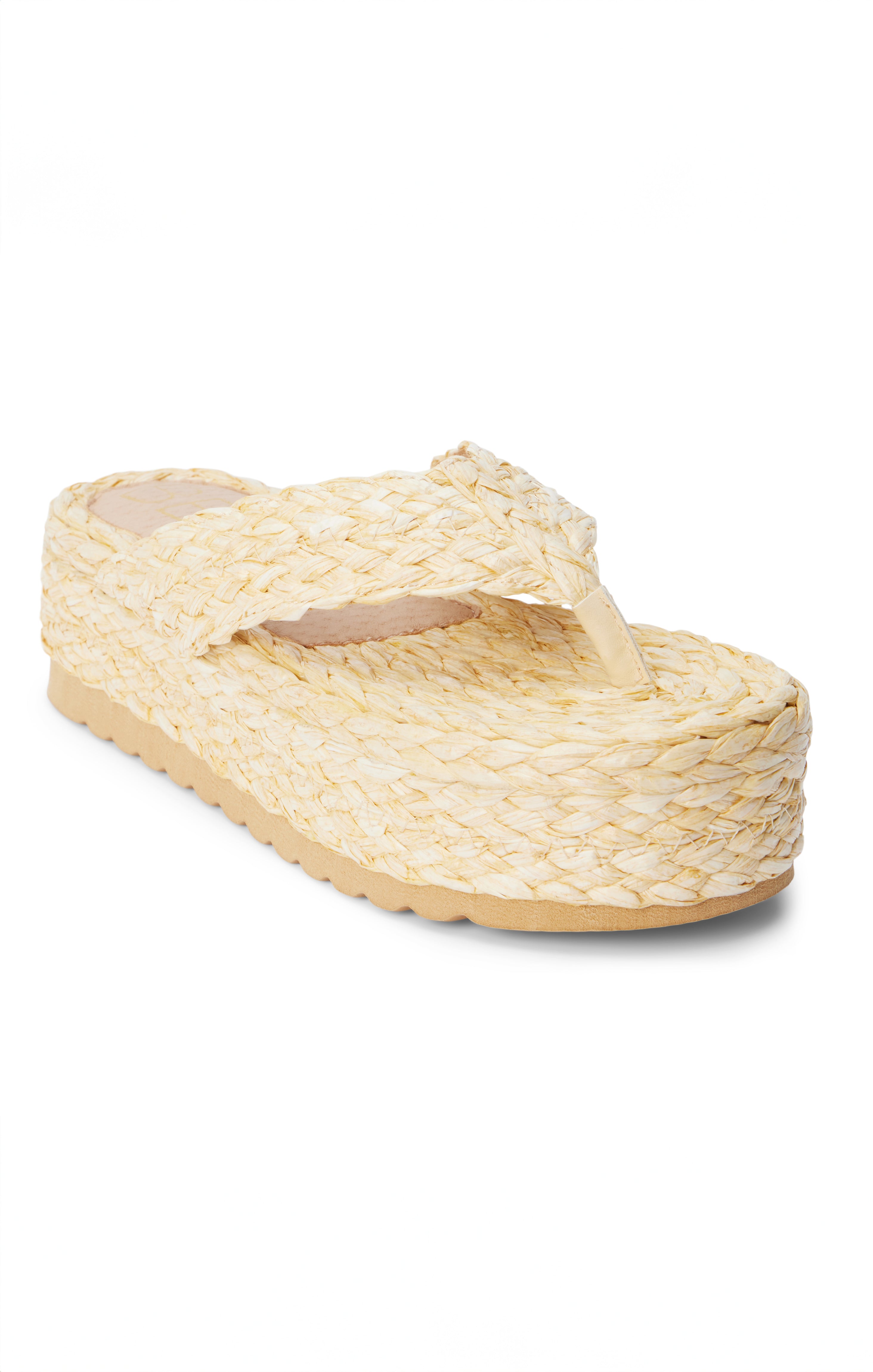 Matisse Women's Sailor Platform Sandal in Natural - Comfortable Summer Beach Sandals for Walking, Vacation & Casual Outfits