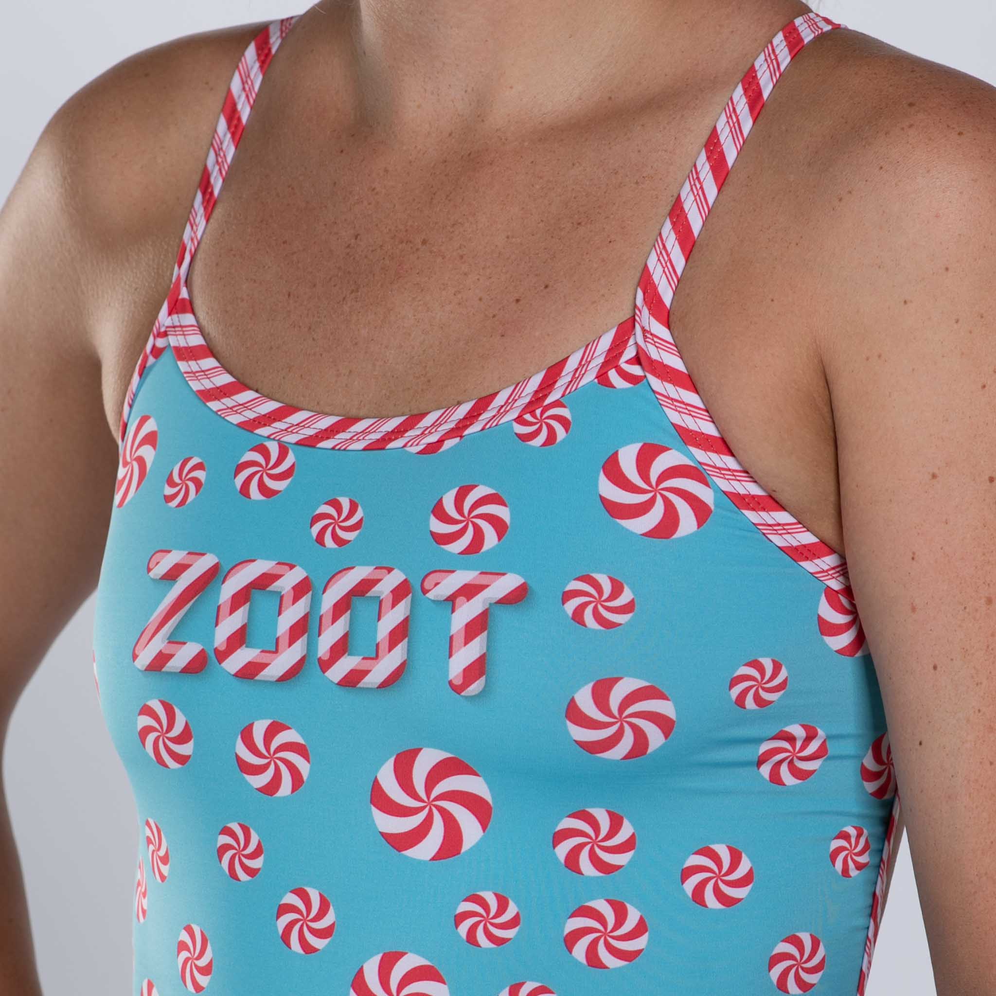 Women's One-Piece Swimsuit - Peppermint Color, High Waisted Bathing Suit for Women, Tummy Control Swimwear for Beach, Pool & Vacation