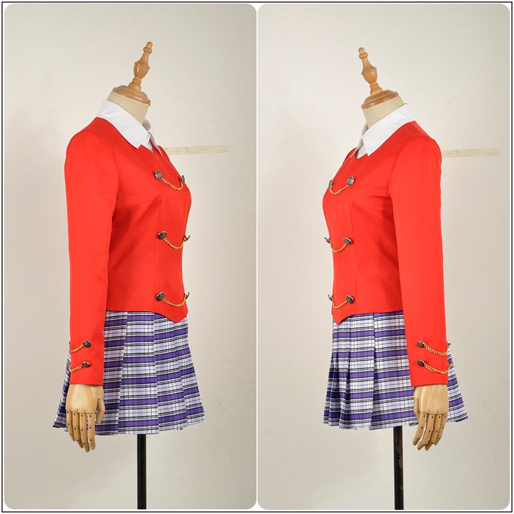 Heathers The Musical Costume - Yejue Veronica Sawyer Stage School Dress for Cosplay & Theater Performances