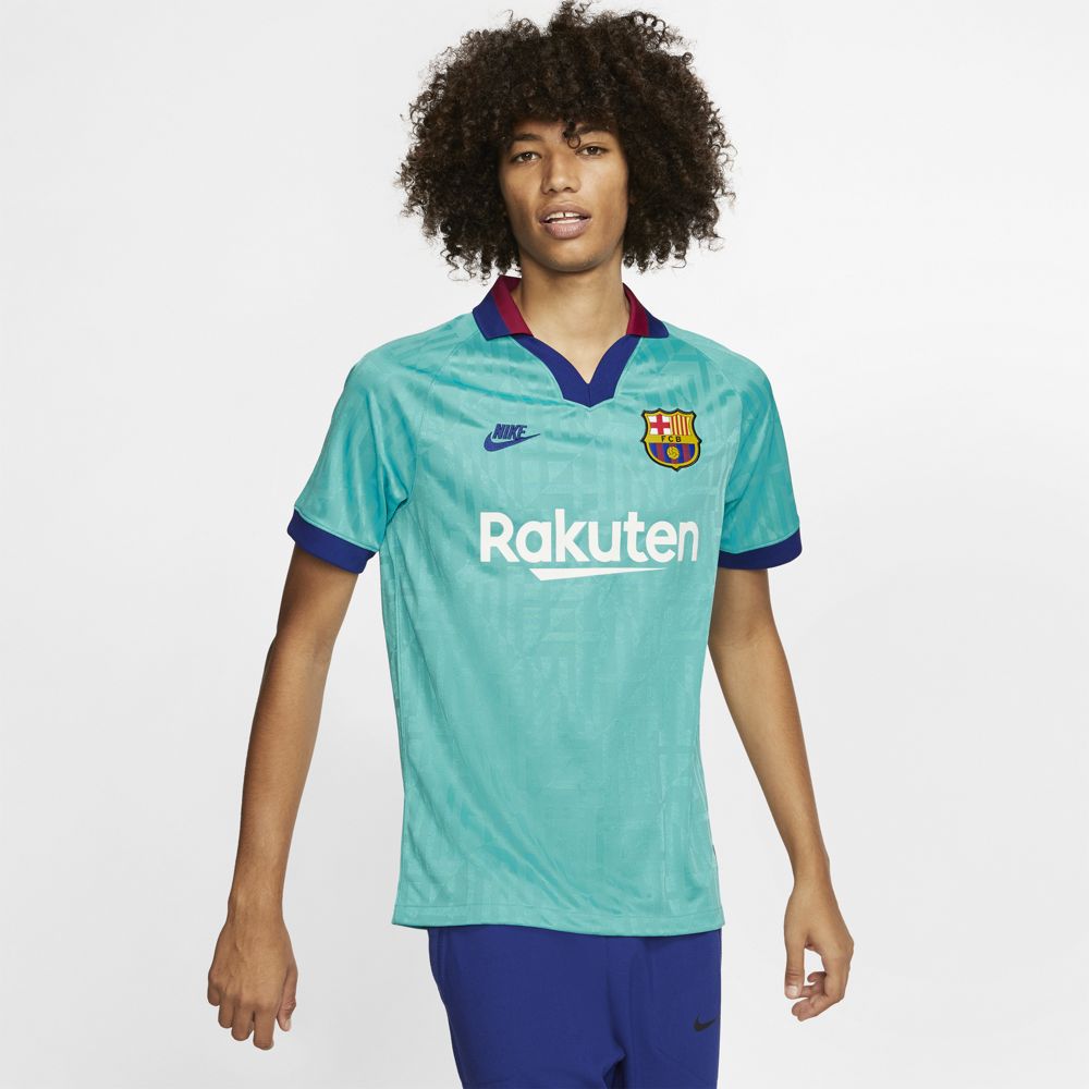 Nike FC Barcelona 2019/20 Stadium Third Soccer Jersey - Authentic Football Shirt for Men - Perfect for Match Days, Training & Fan Support