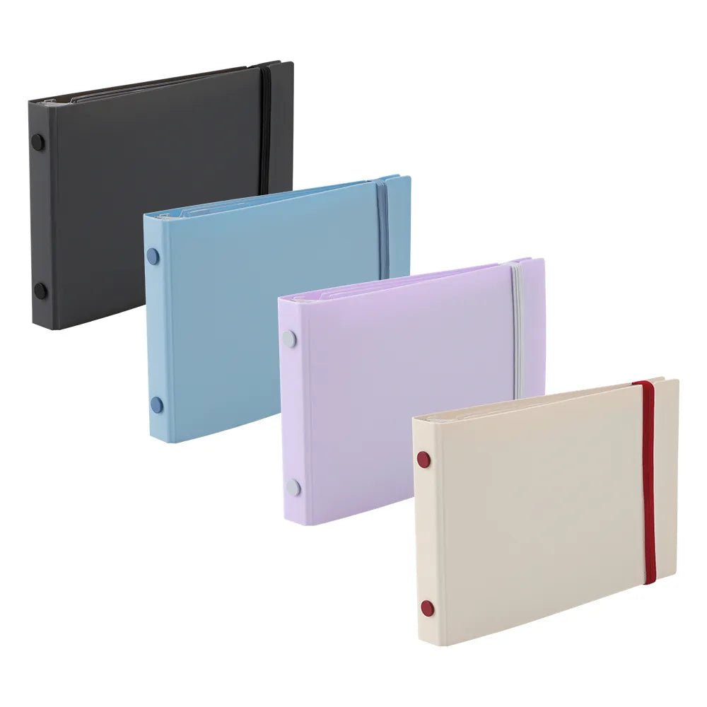 Maruman INTO ONE+ Mini Binder - Compact 6-Ring Notebook Organizer for Students & Professionals | Perfect for School, Office & Travel Note-Taking
