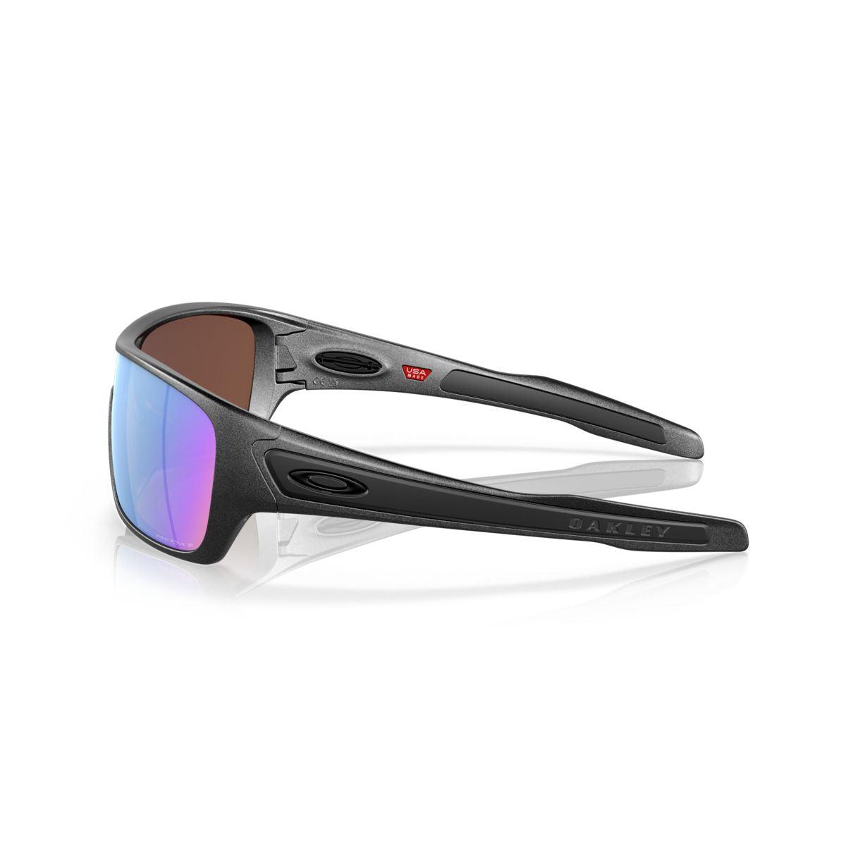 Oakley Turbine Rotor Steel Sunglasses with Prizm Deep Water Polarized Lenses - Model 0OO9307 930709 - Perfect for Water Sports & Outdoor Activities