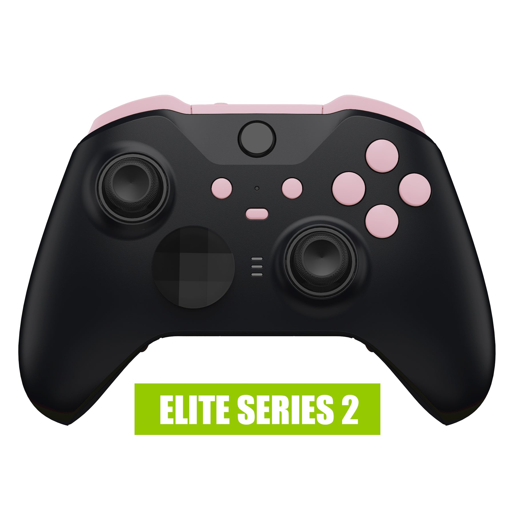 eXtremeRate Cherry Blossom Pink Replacement Buttons Kit for Xbox One Elite Series 2 & Elite 2 Core Controller - Custom Gaming Accessories for Enhanced Gameplay Experience