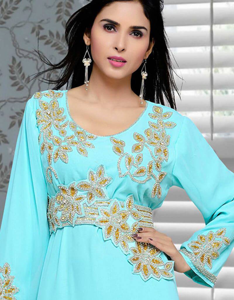 Elegant Aline Kaftan with Intricate Cut Work Design - Perfect for Beach Vacations, Summer Parties & Boho Fashion