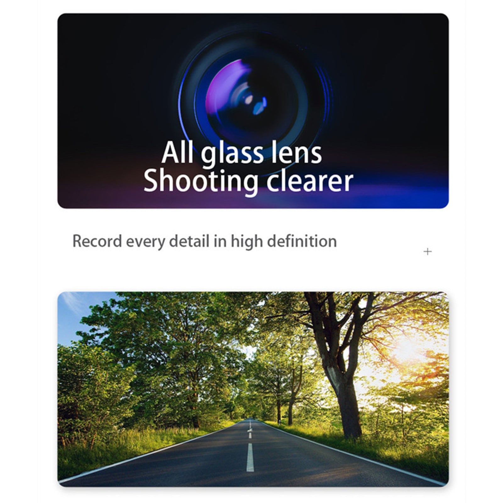 1080P WiFi Dash Cam with Night Vision - Hidden Driving Recorder & DVR for Cars | Perfect for Road Trips, Uber, and Security Monitoring