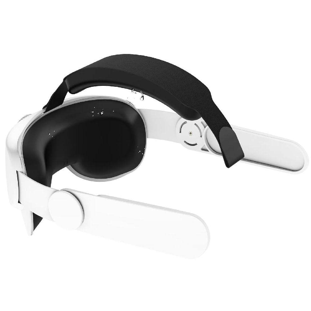 KOCOME Durable Lightweight VR Headband Strap for Oculus Quest 2 - Comfortable Soft Touch Headset Accessory for Extended Gaming & Virtual Reality Sessions