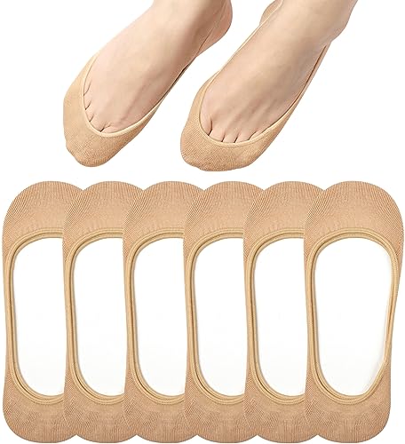 6 Pairs (Nude)