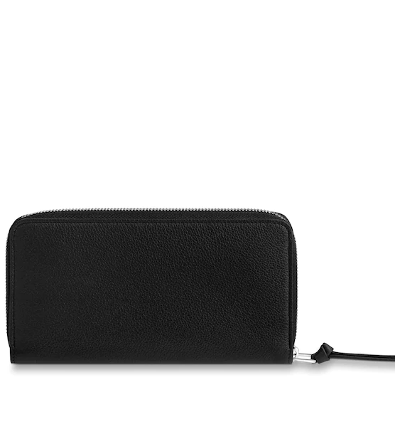 Authentic LV Lockme Zippy Wallet in Noir - Luxury Leather Zip Around Wallet for Women - Perfect for Everyday Use, Travel & Gift Giving