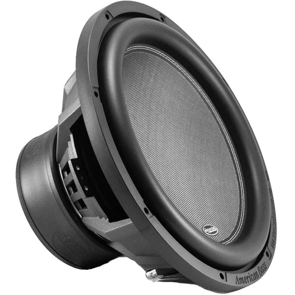 American Bass XR15D2 (XR 15, D2) Dual 2 Ohm Voice Coil Subwoofer - 1500W RMS/3000W Max Power, 200 oz Magnet - High-Performance Car Audio for Bass Enthusiasts | Perfect for Trucks, SUVs, and Custom Car Audio Systems