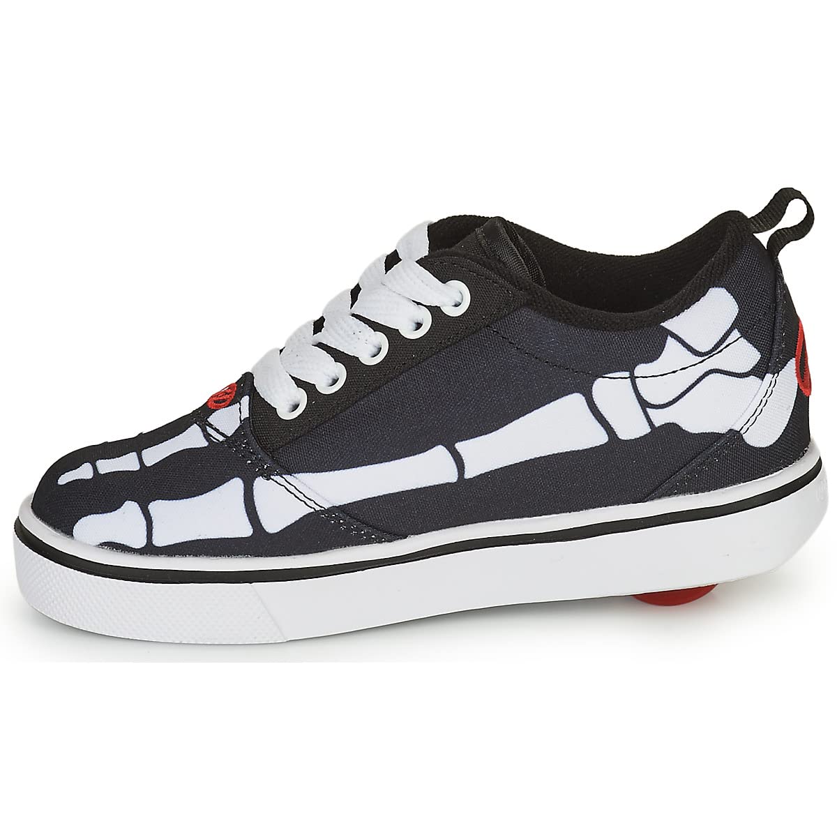 HEELYS Youth Kids Pro 20 Wheels Skate Sneaker Shoes - Light Up Wheels, Adjustable Strap - Perfect for School, Skate Parks & Outdoor Play (Multiple Prints Available)