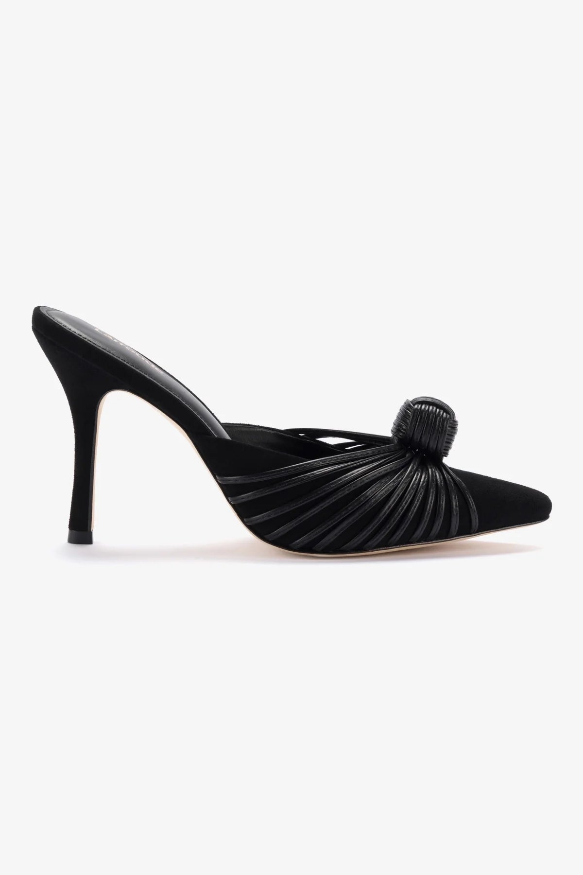 Valerie Black Suede Pumps for Women - Elegant High Heel Dress Shoes for Parties, Weddings & Office Wear