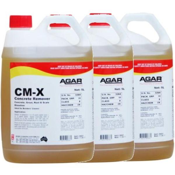 Agar CM X Concrete Remover - Heavy-Duty Cleaning Solution for Driveways, Sidewalks & Construction Sites | Fast-Acting Formula for Tough Stains