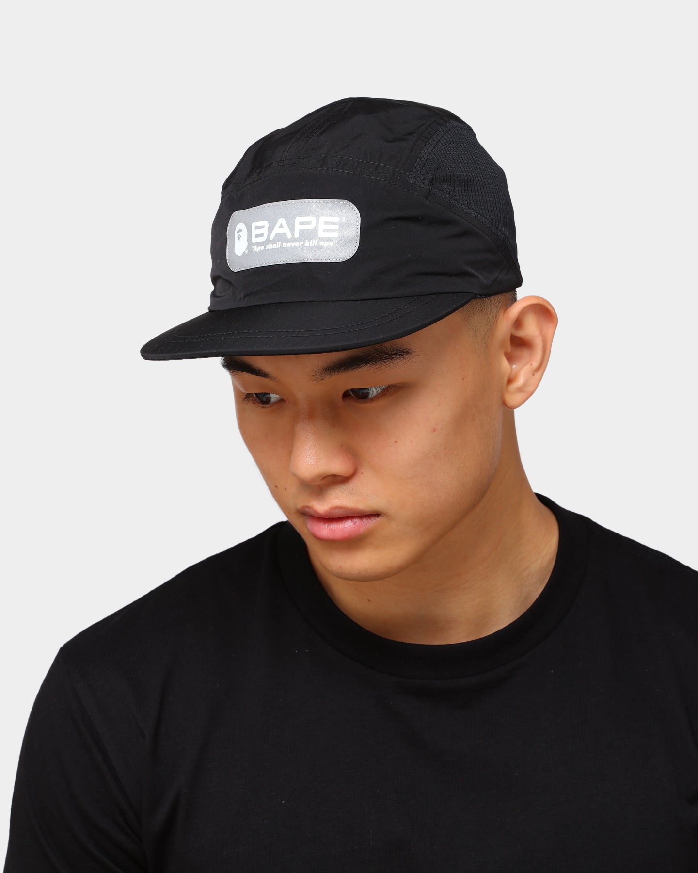 BAPE® Colour Block RC Hat - Black | Streetwear Fashion Cap for Men & Women | Perfect for Urban Outfits & Casual Wear