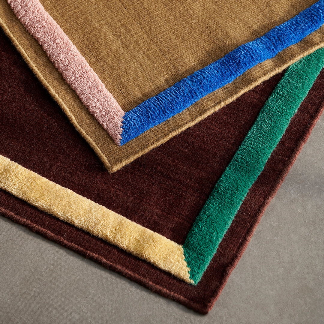 Framed AP13 AP14 Rug - Premium Handmade Area Rug for Living Room, Bedroom, and Office Decor