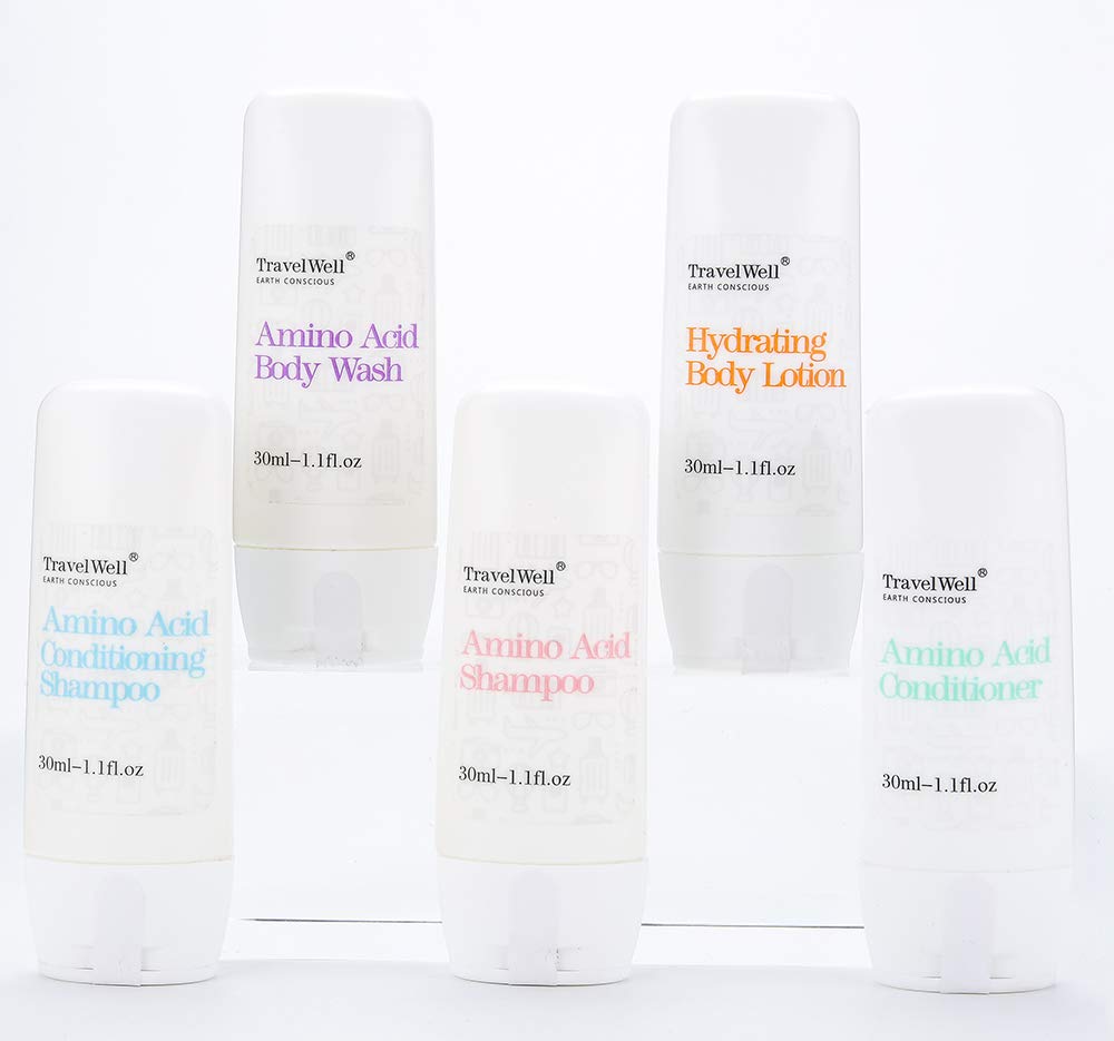 Premium Travel-Sized Shampoo 1.0 Fl Oz (30ml) - Individually Wrapped Hotel Toiletries Amenities - Bulk 50 Bottles per Box - Perfect for Hotels, Guest Houses, Airlines & Travel Kits