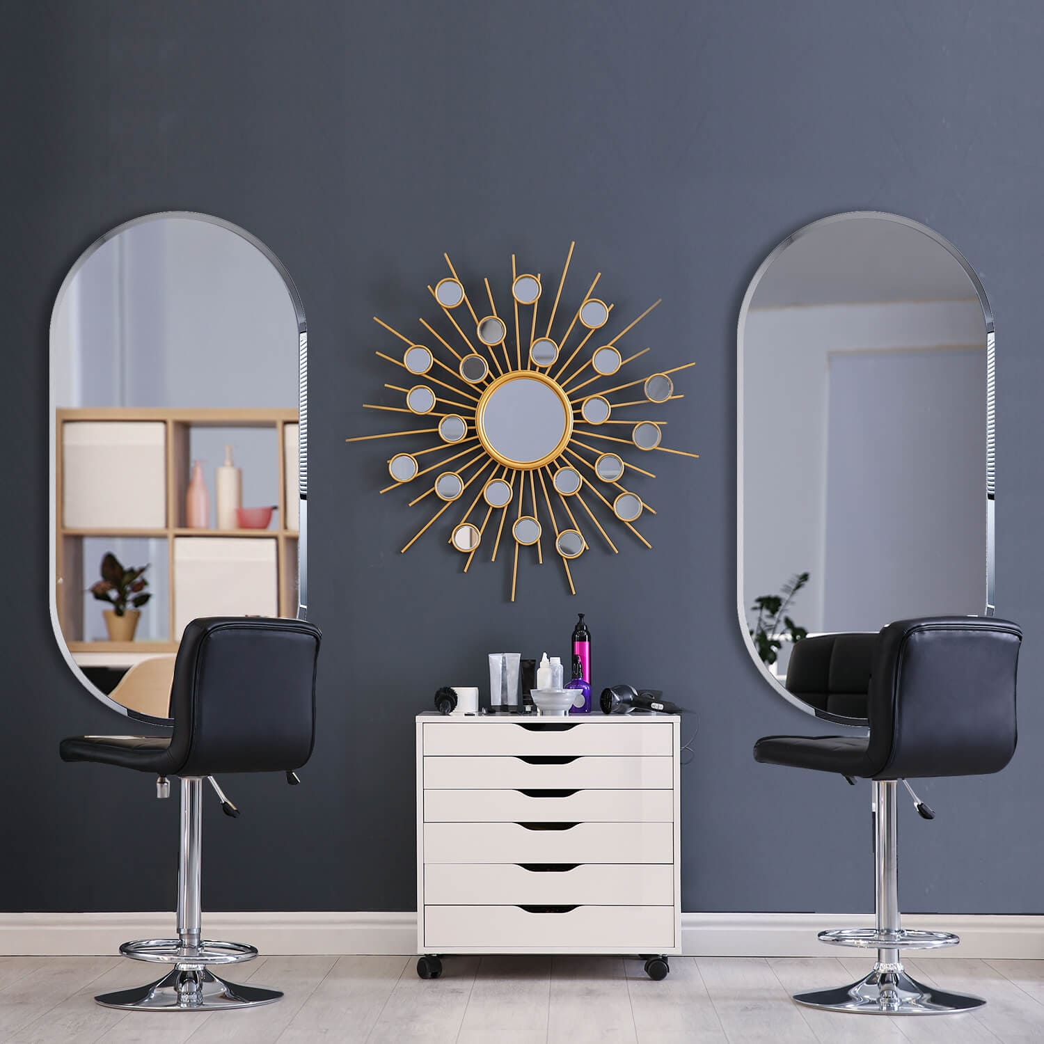 450x900mm & 900x450mm LED Backlit Bathroom Mirror - Modern Vanity Mirror with Adjustable Lighting for Makeup, Shaving & Home Decor