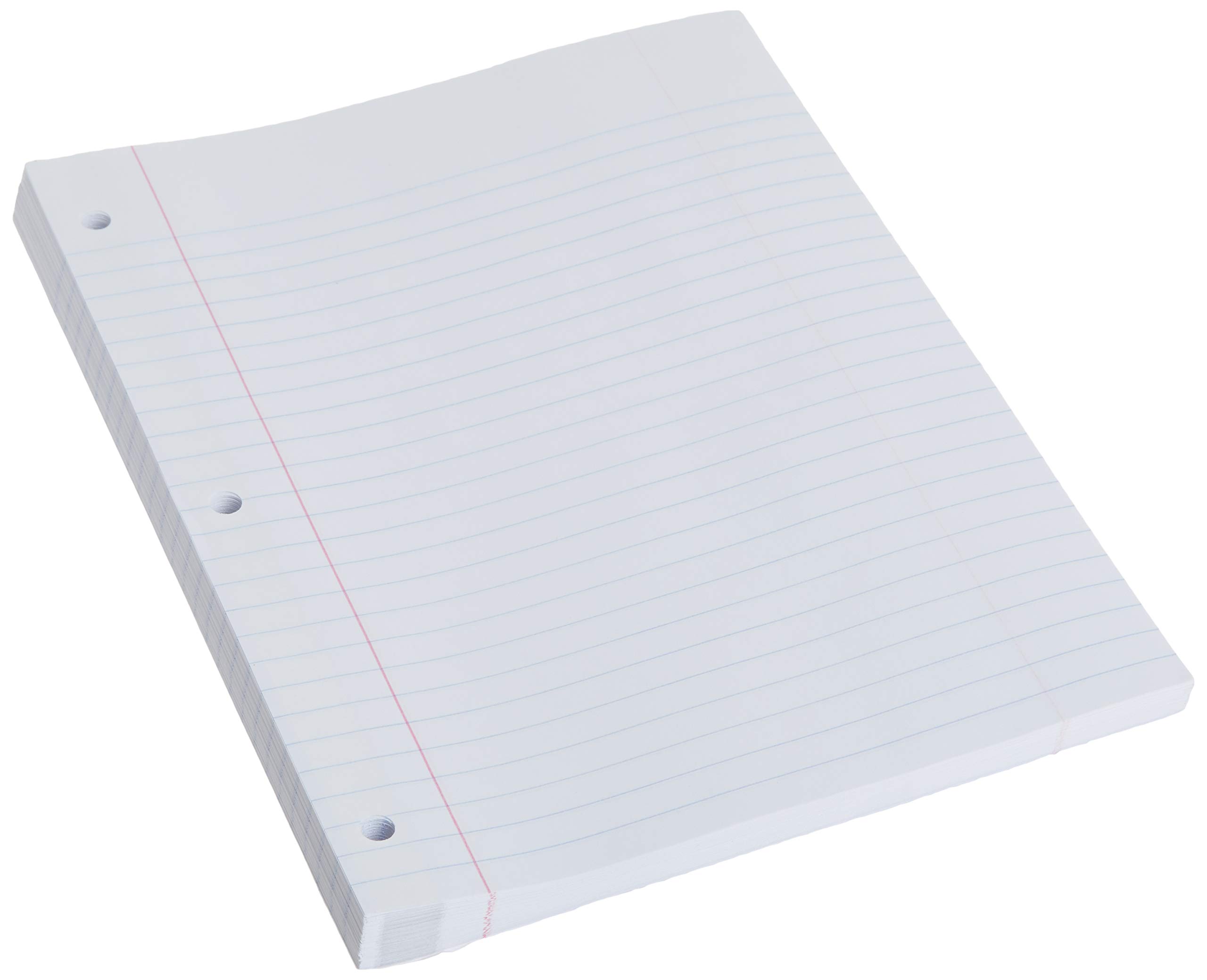 Mead Loose Leaf Paper - Wide Ruled Filler Paper Notebook Sheets, 8 x 10.5 Inches, 100 Sheets (15006) - Reinforced for Durability, Perfect for School, Office & Note Taking