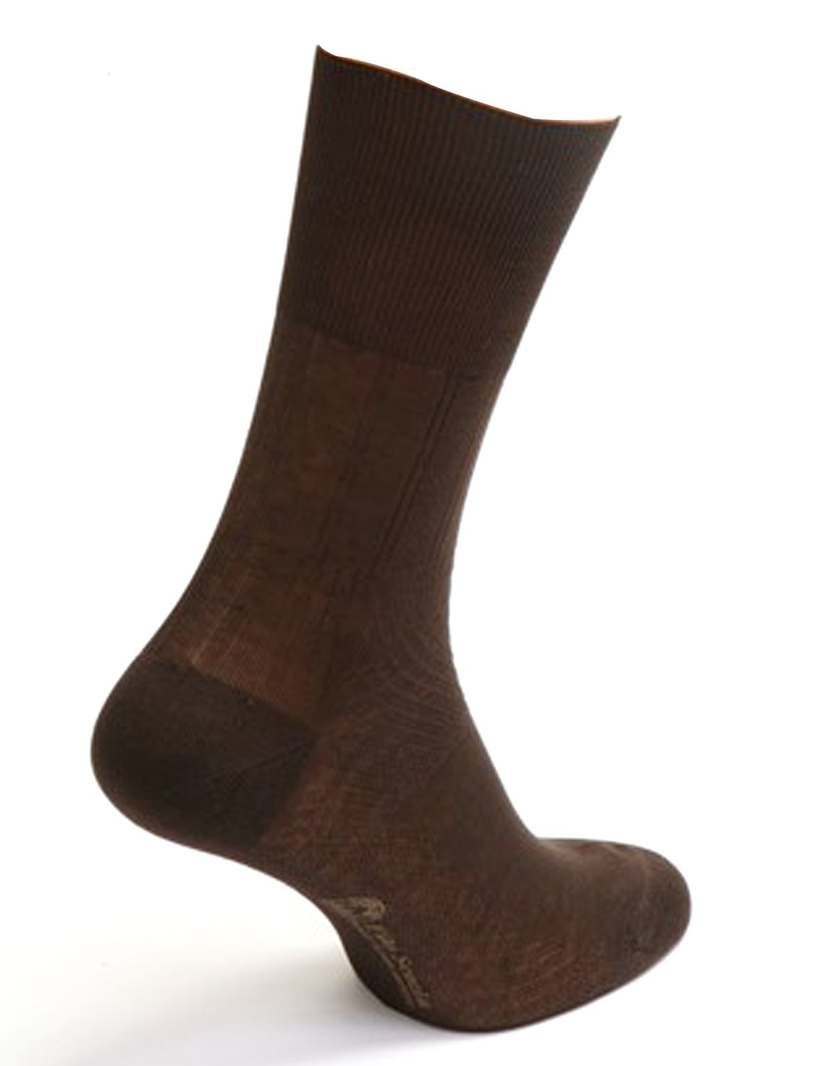 Daniel Jacob Men's Link Diabetic Socks - 100% Mercerized Cotton for Circulation & Comfort - Ideal for Diabetes, Travel & Daily Wear