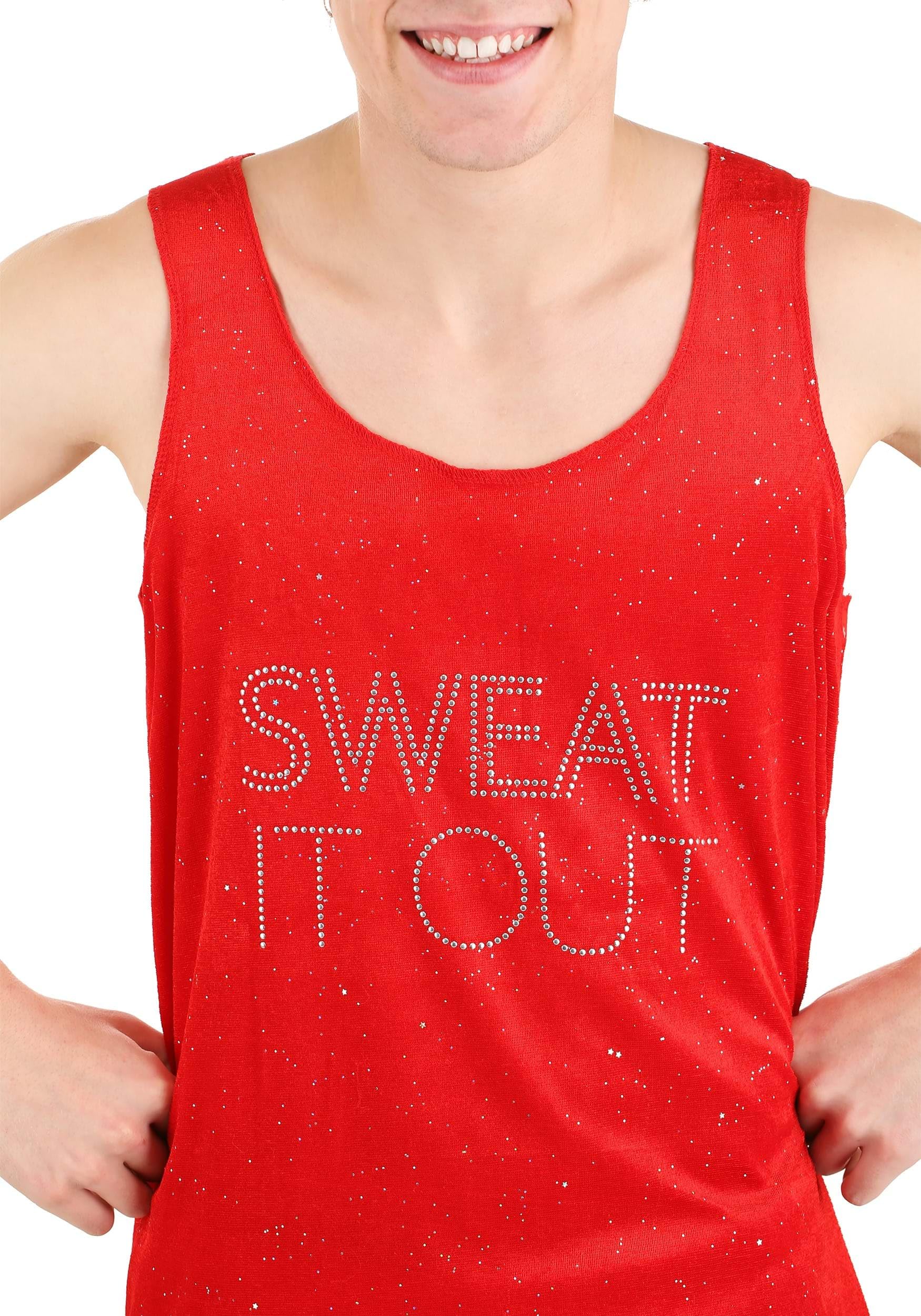 Richard Simmons Costume for Adults - 80s Fitness Guru Outfit, Retro Workout Instructor Halloween Cosplay Costume | Perfect for Halloween Parties, Theme Events & 80s Nostalgia