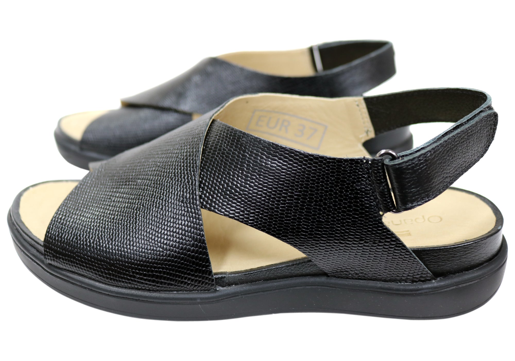 Opananken Coco Women's Comfortable Brazilian Leather Sandals - Stylish Summer Sandals for Beach, Vacation & Casual Wear