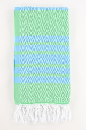 Green & Turquoise Blue