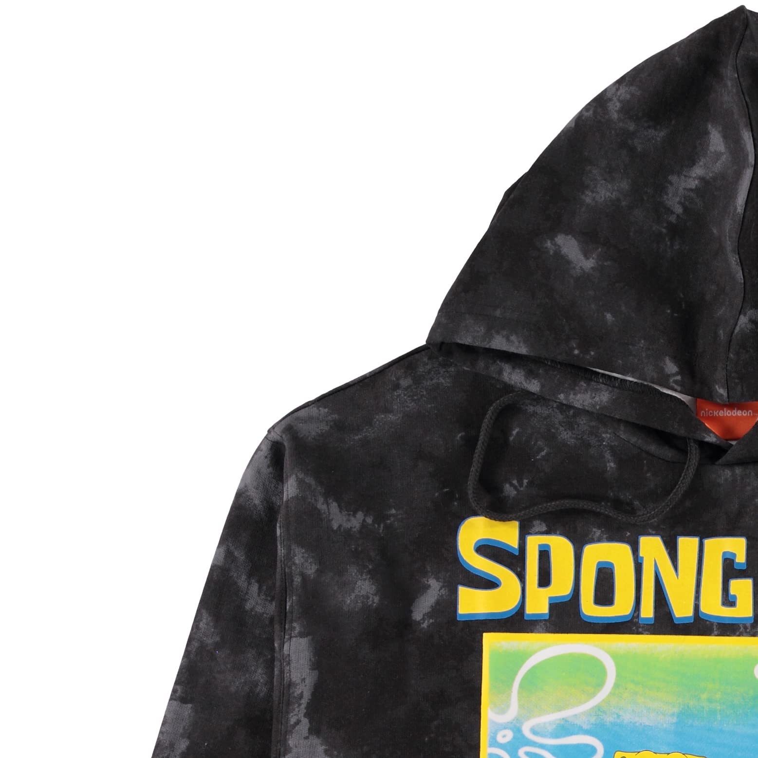 Men's SpongeBob SquarePants Tie-Dye Hoodie - SpongeBob, Patrick & Krusty Krab Graphic Sweatshirt | Casual Wear, Cosplay & Gift for Fans