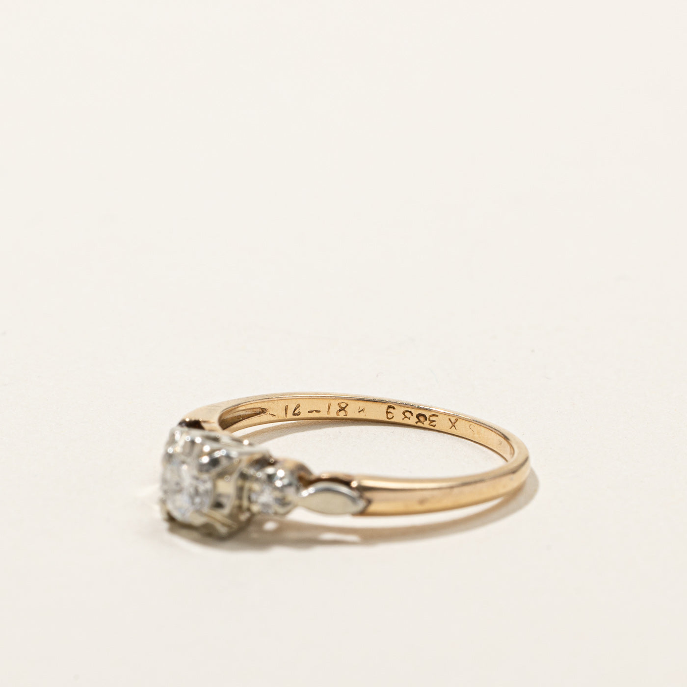 0.23ctw Three Stone Diamond Ring for Women - Size 6.25 | Elegant Engagement, Wedding, Anniversary Gift | Perfect for Proposals, Bridal Jewelry & Special Occasions