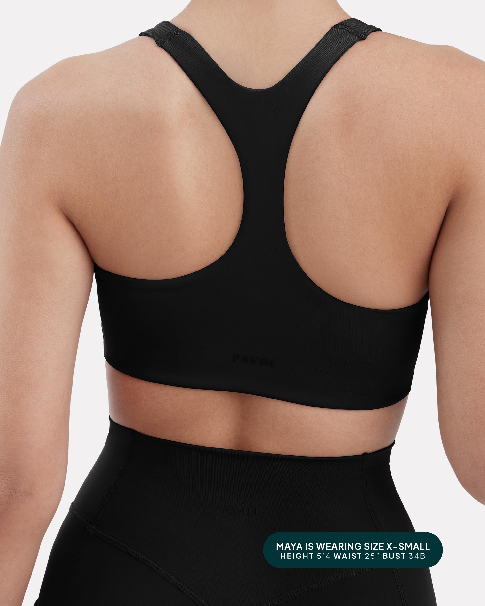 High Support Racerback Sports Bras for Women - Scoop Neck Workout Bra with Removable Pads - HiPerform Gym & Running Activewear for Yoga, HIIT & CrossFit Training