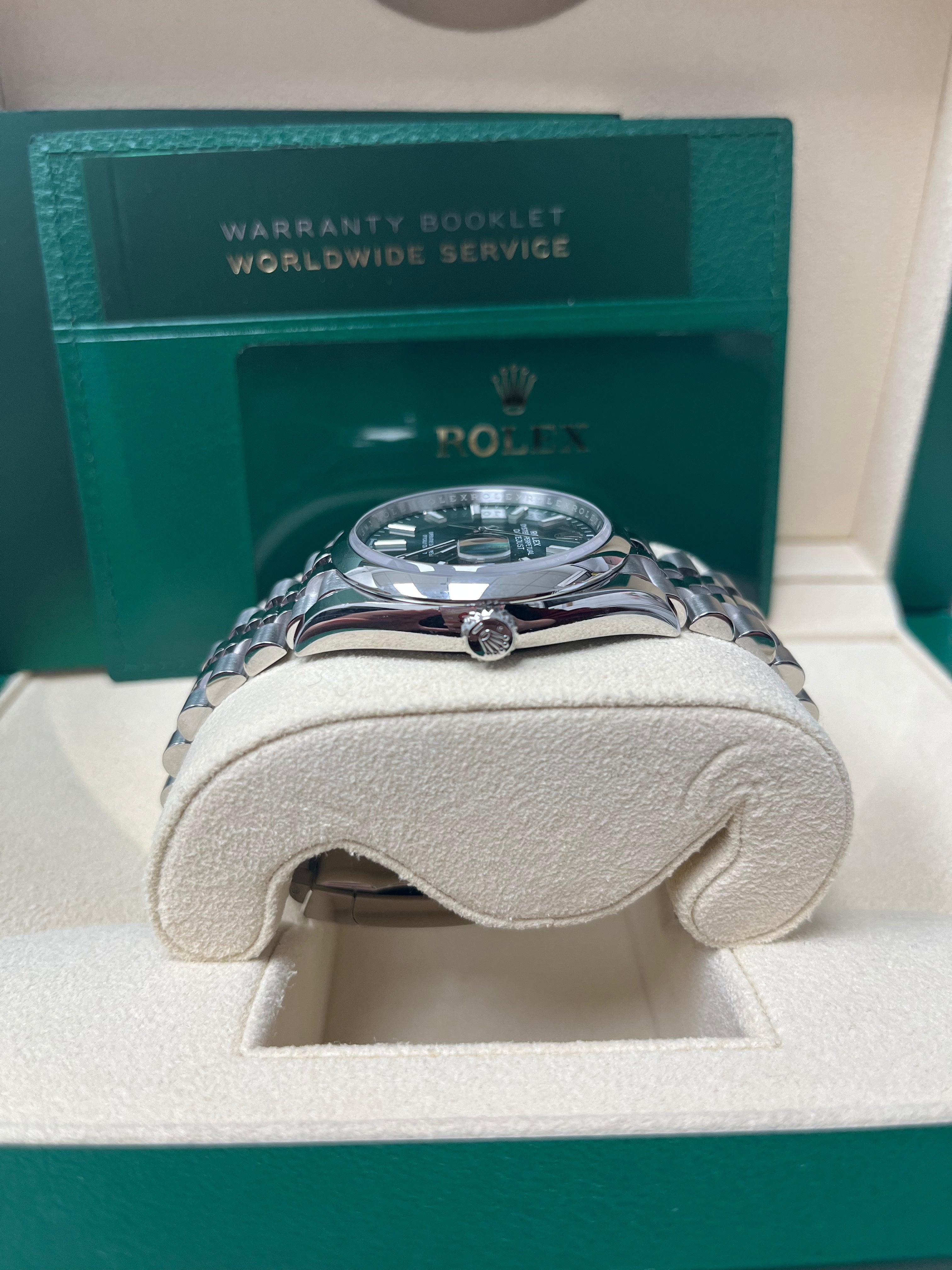 Rolex Datejust 36 Watch - Domed Bezel, Mint Green Index Dial, Jubilee Bracelet (Model 126200) | Luxury Timepiece for Men, Perfect for Business, Formal & Special Occasions