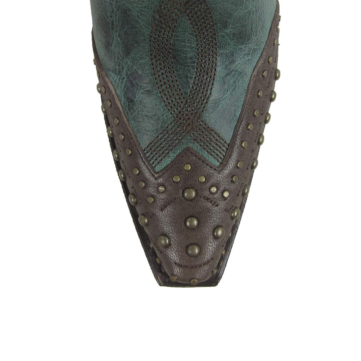 Women's Western Cowgirl Boots U6000-01 - Stylish Leather Ankle Boots for Country Dancing, Rodeo & Casual Wear